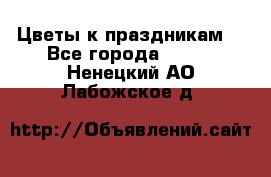 Цветы к праздникам  - Все города  »    . Ненецкий АО,Лабожское д.